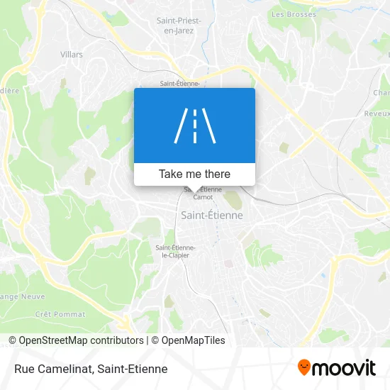 Rue Camelinat map