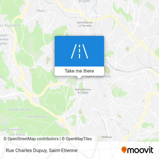 Rue Charles Dupuy map