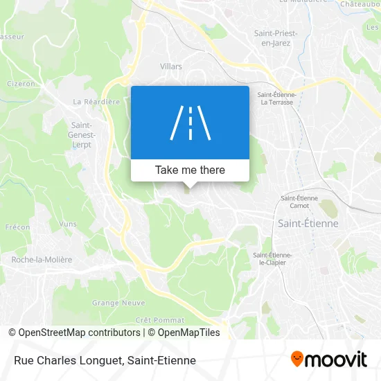 Rue Charles Longuet map