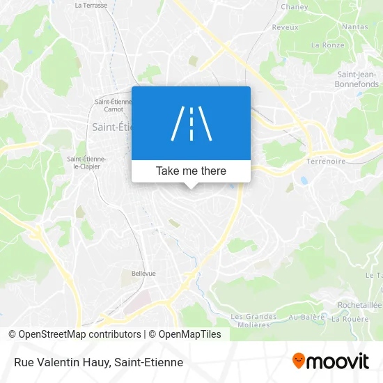 Rue Valentin Hauy map