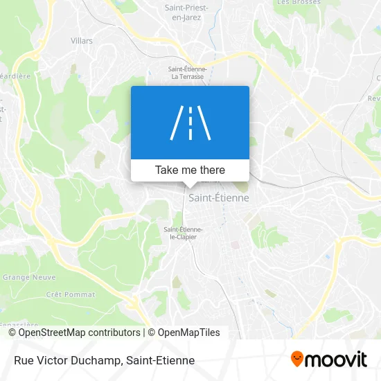 Rue Victor Duchamp map