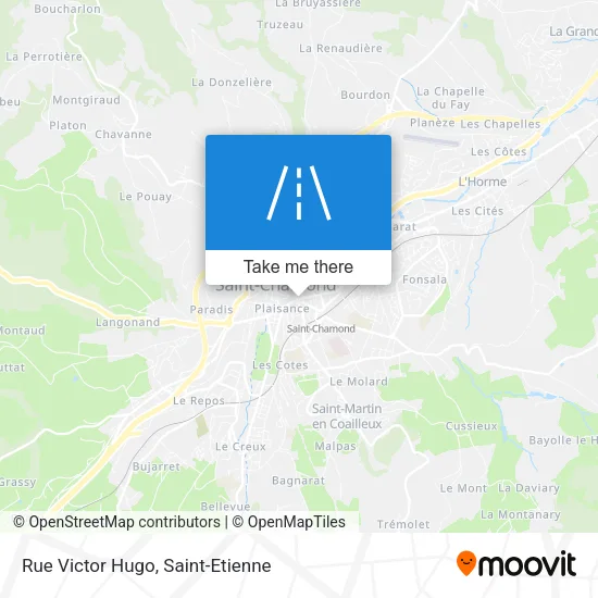 Rue Victor Hugo map