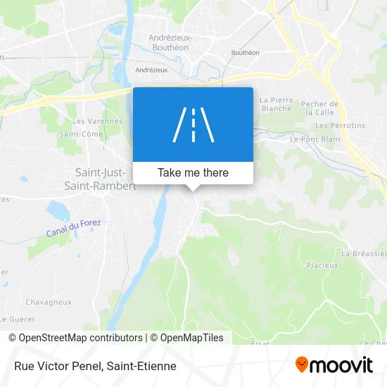 Rue Victor Penel map