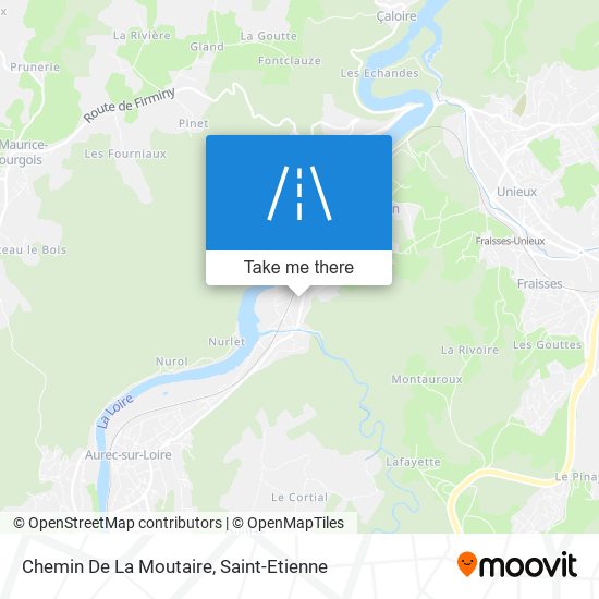 Mapa Chemin De La Moutaire