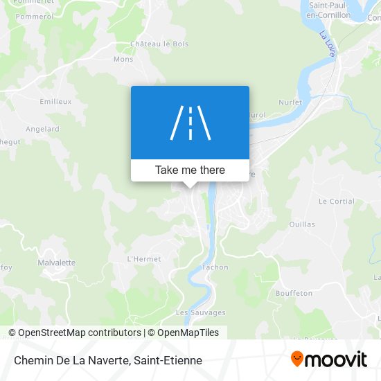 Mapa Chemin De La Naverte