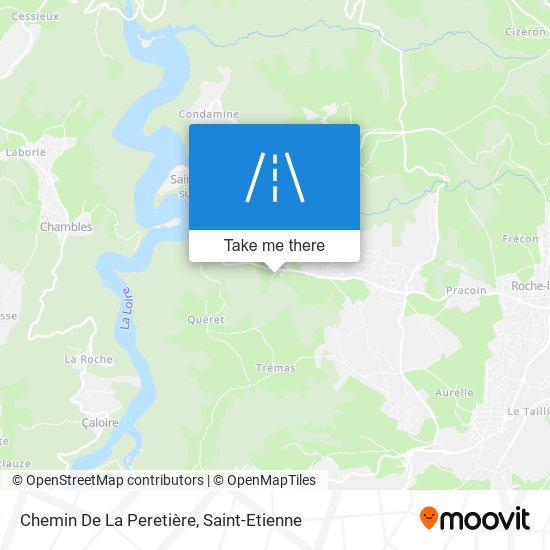 Mapa Chemin De La Peretière