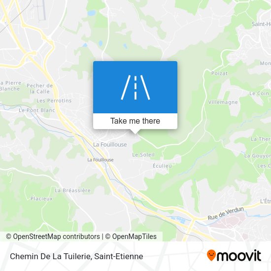Chemin De La Tuilerie map