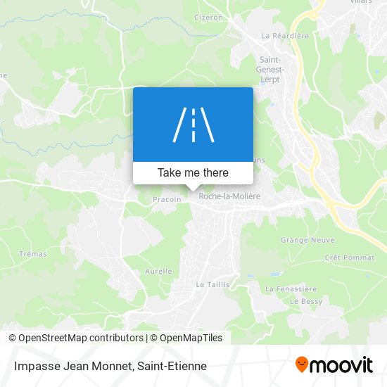 Mapa Impasse Jean Monnet