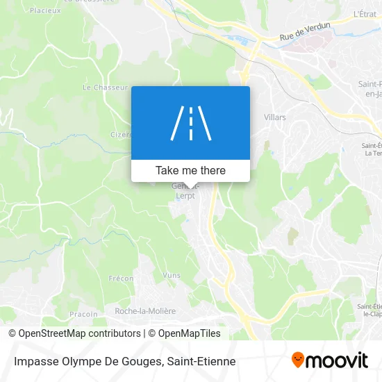 Impasse Olympe De Gouges map