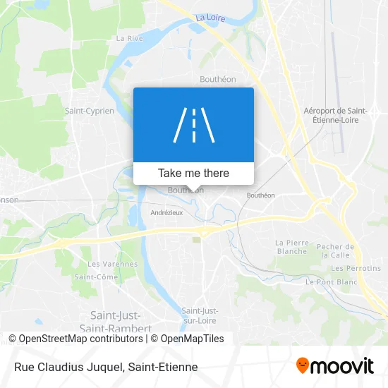 Rue Claudius Juquel map