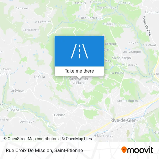 Rue Croix De Mission map