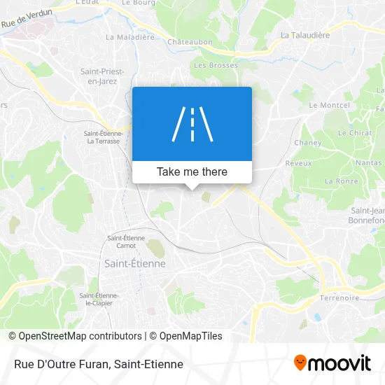 Rue D'Outre Furan map