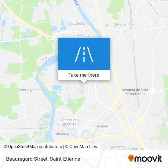 Rue De Beauregard map