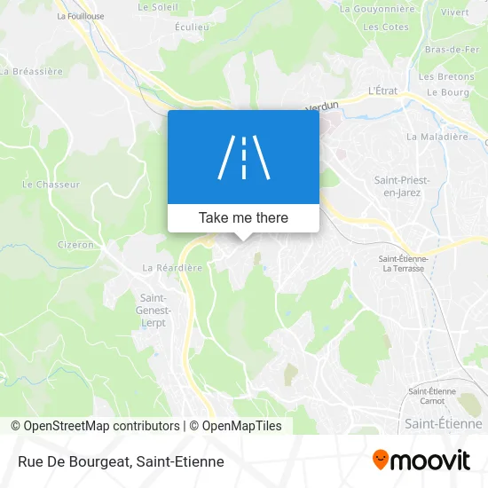 Rue De Bourgeat map
