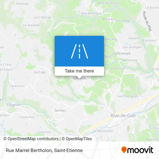 Rue Marrel Bertholon map