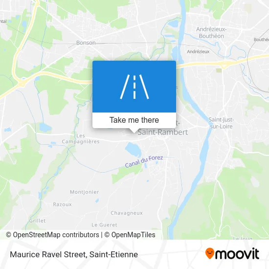 Rue Maurice Ravel map