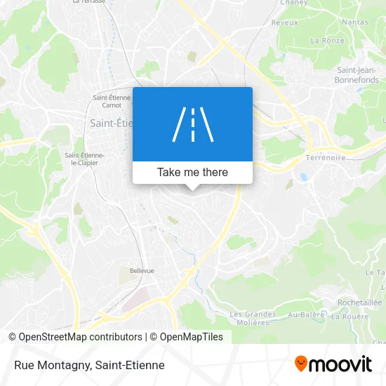 Rue Montagny map