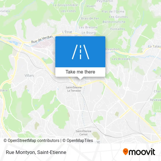 Rue Montyon map