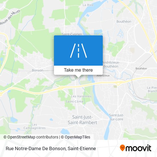 Rue Notre-Dame De Bonson map