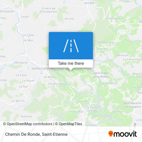 Chemin De Ronde map