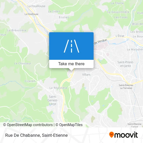 Rue De Chabanne map