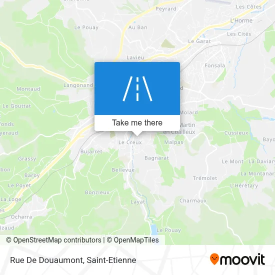 Rue De Douaumont map