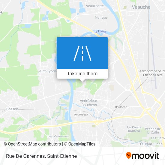Rue De Garennes map