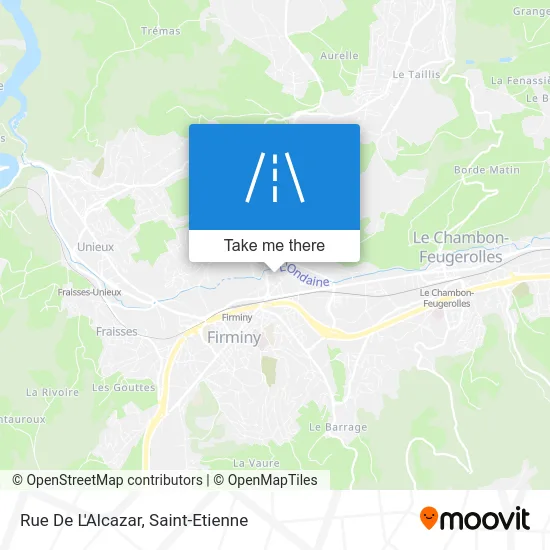 Rue De L'Alcazar map