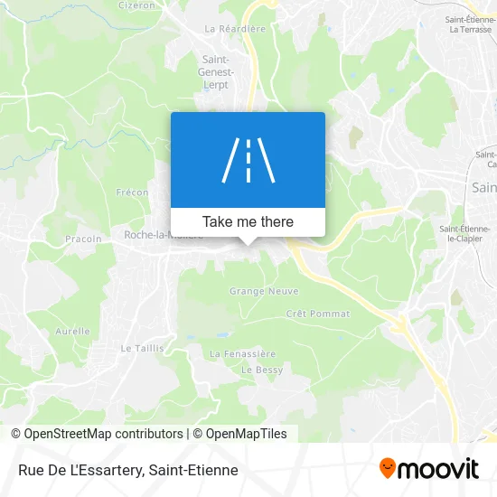 Rue De L'Essartery map