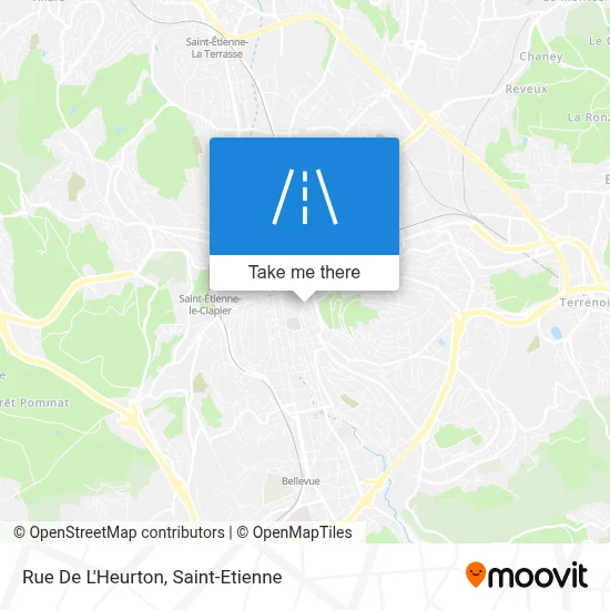 Rue De L'Heurton map