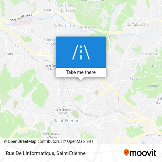 Rue De L'Informatique map