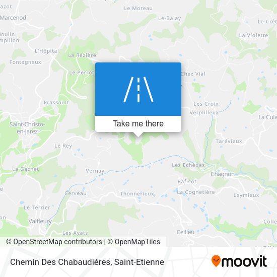 Chemin Des Chabaudiéres map