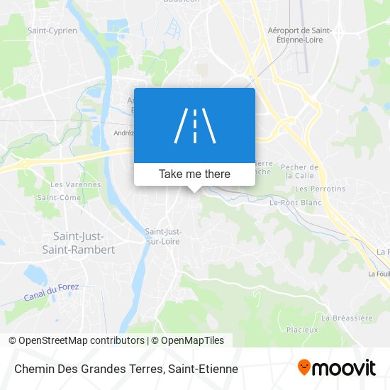 Chemin Des Grandes Terres map