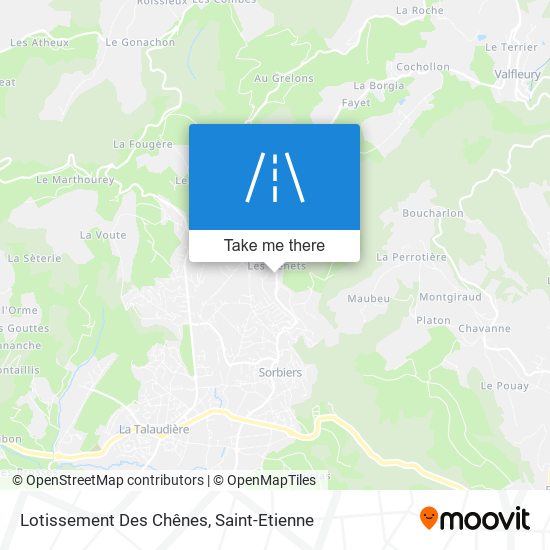 Mapa Lotissement Des Chênes