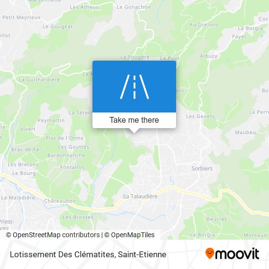 Mapa Lotissement Des Clématites