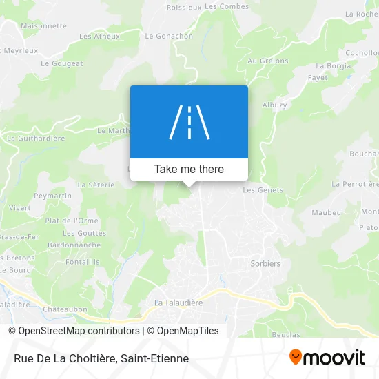 Rue De La Choltière map