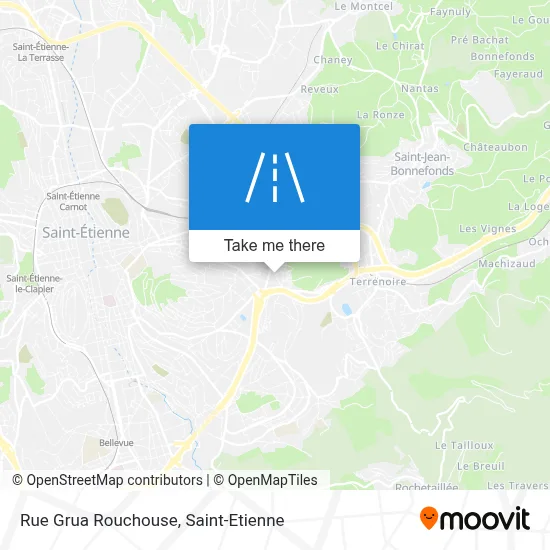 Rue Grua Rouchouse map