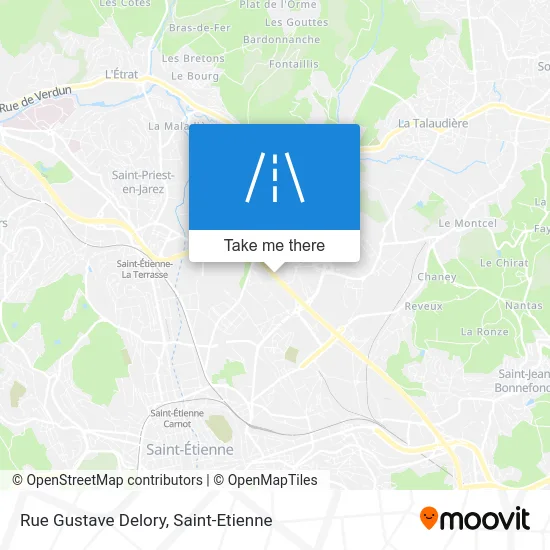 Rue Gustave Delory map