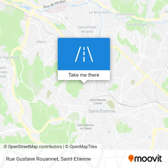Rue Gustave Rouannet map