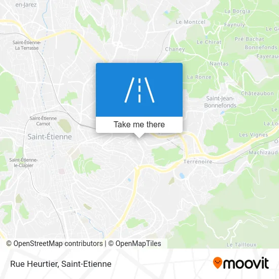 Rue Heurtier map