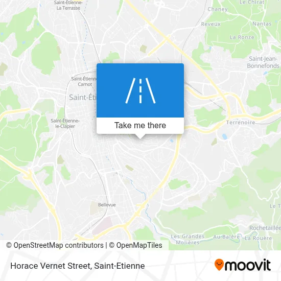 Rue Horace Vernet map