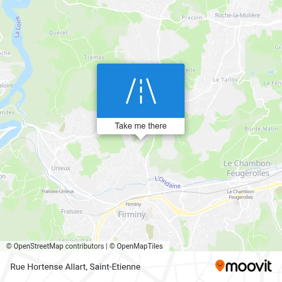 Rue Hortense Allart map