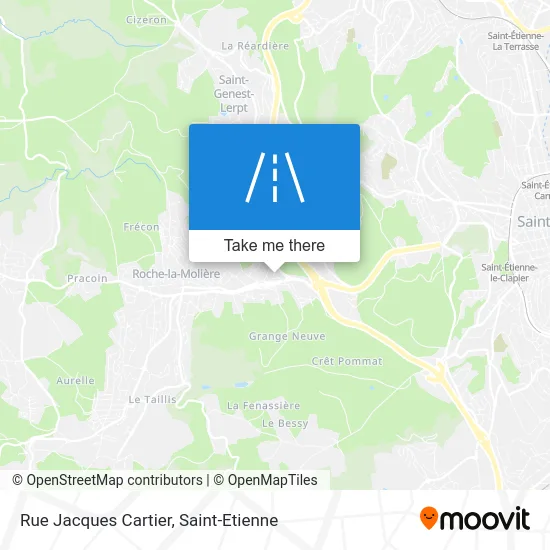 Rue Jacques Cartier map