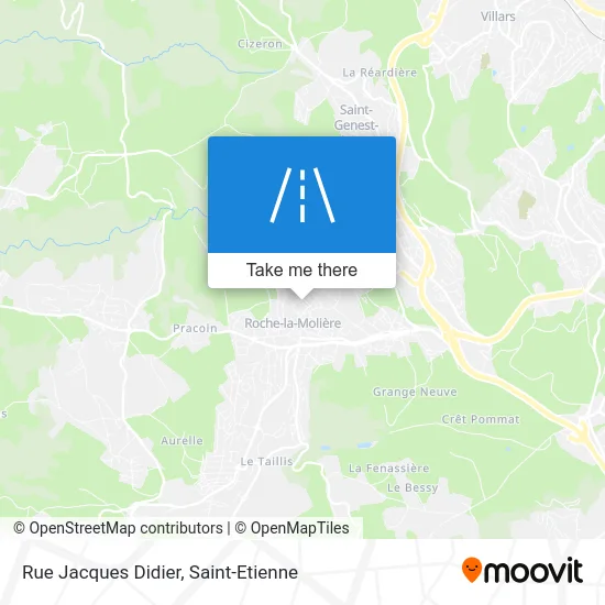 Rue Jacques Didier map