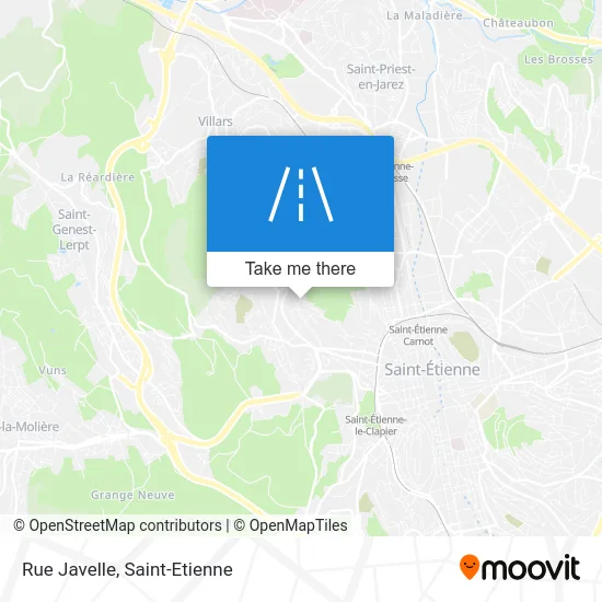 Rue Javelle map