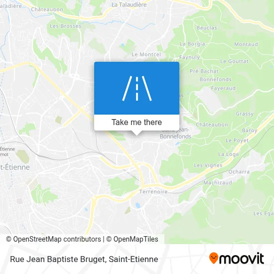 Rue Jean Baptiste Bruget map