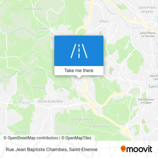 Rue Jean Baptiste Chambes map