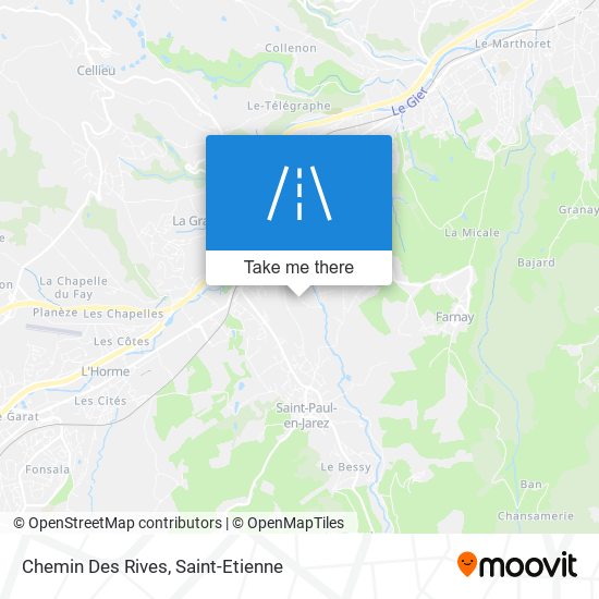 Chemin Des Rives map