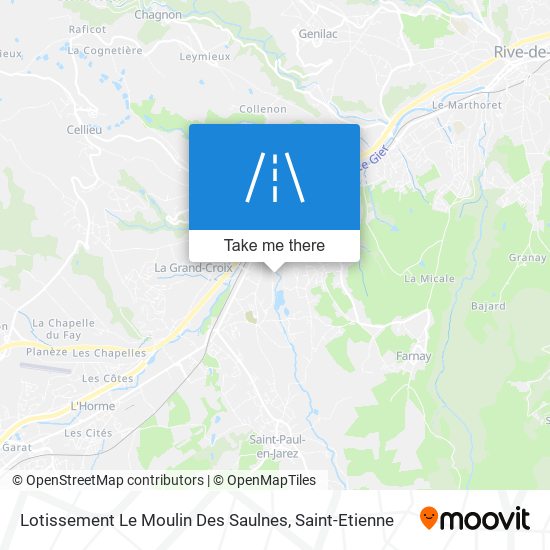 Mapa Lotissement Le Moulin Des Saulnes