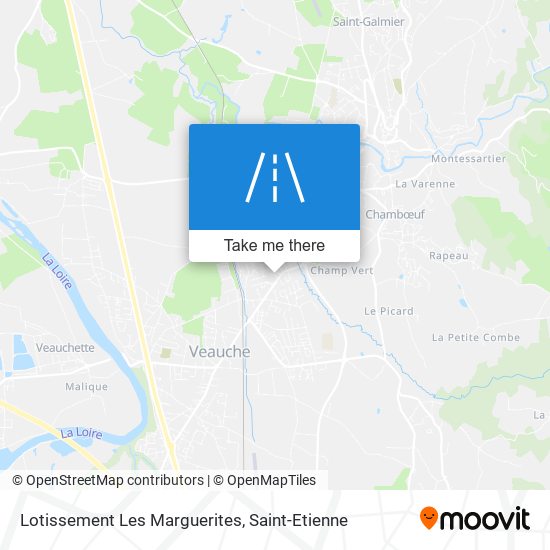 Mapa Lotissement Les Marguerites